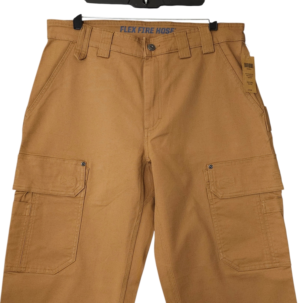 Duluth Trading Co Flex  Firehose Relaxed Fit Cargo Pants Mens 34x30 - Picture 3 of 7